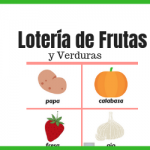 Lotería de frutas y verduras