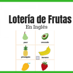 lotería de frutas en inglés